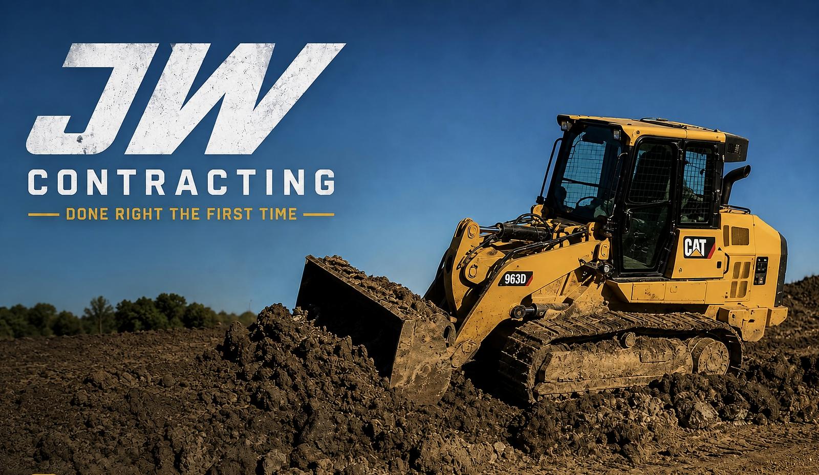 JW Contracting site work and heavy equipment